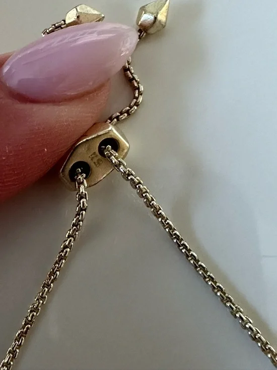 Kendra Scott Phillipa Bracelet | Gold with Multicolor Drusy - Picture 7 of 9